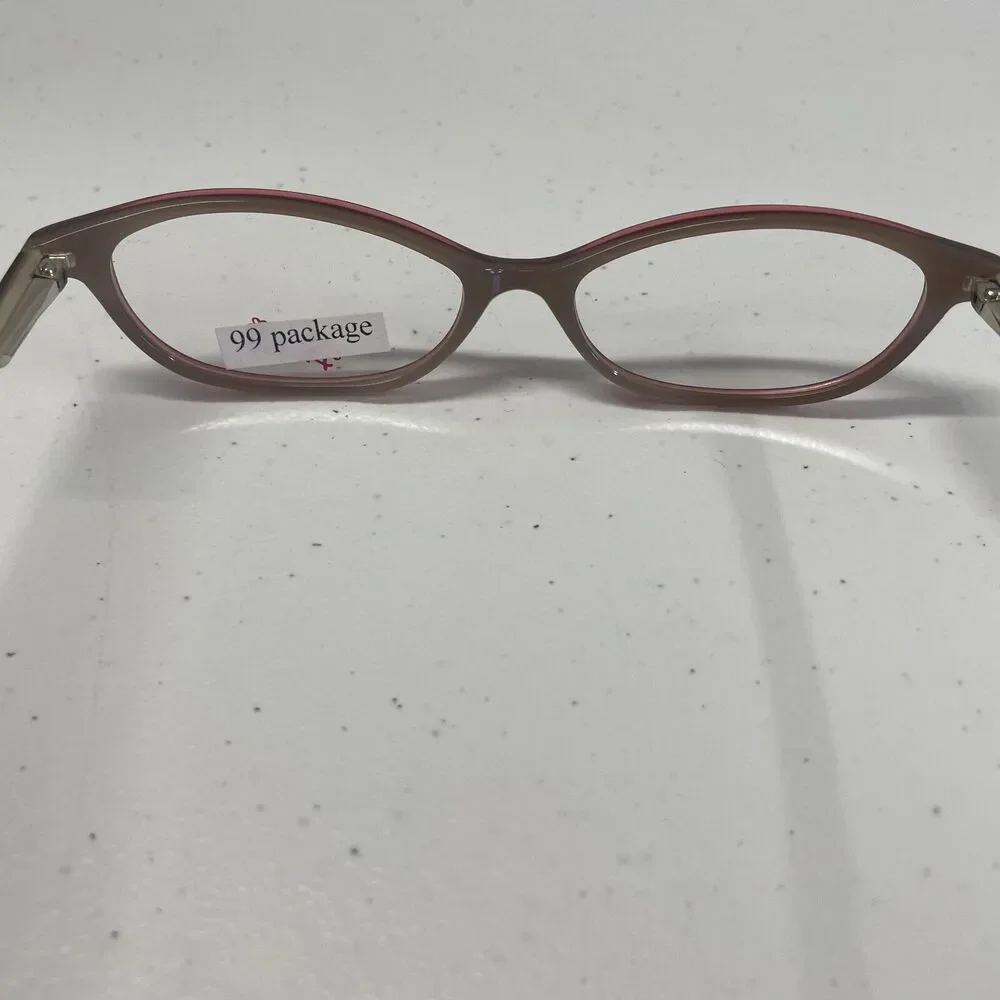 Barbie B505 Girls Kids Eyeglasses Frames Coral Oval 45-15-120